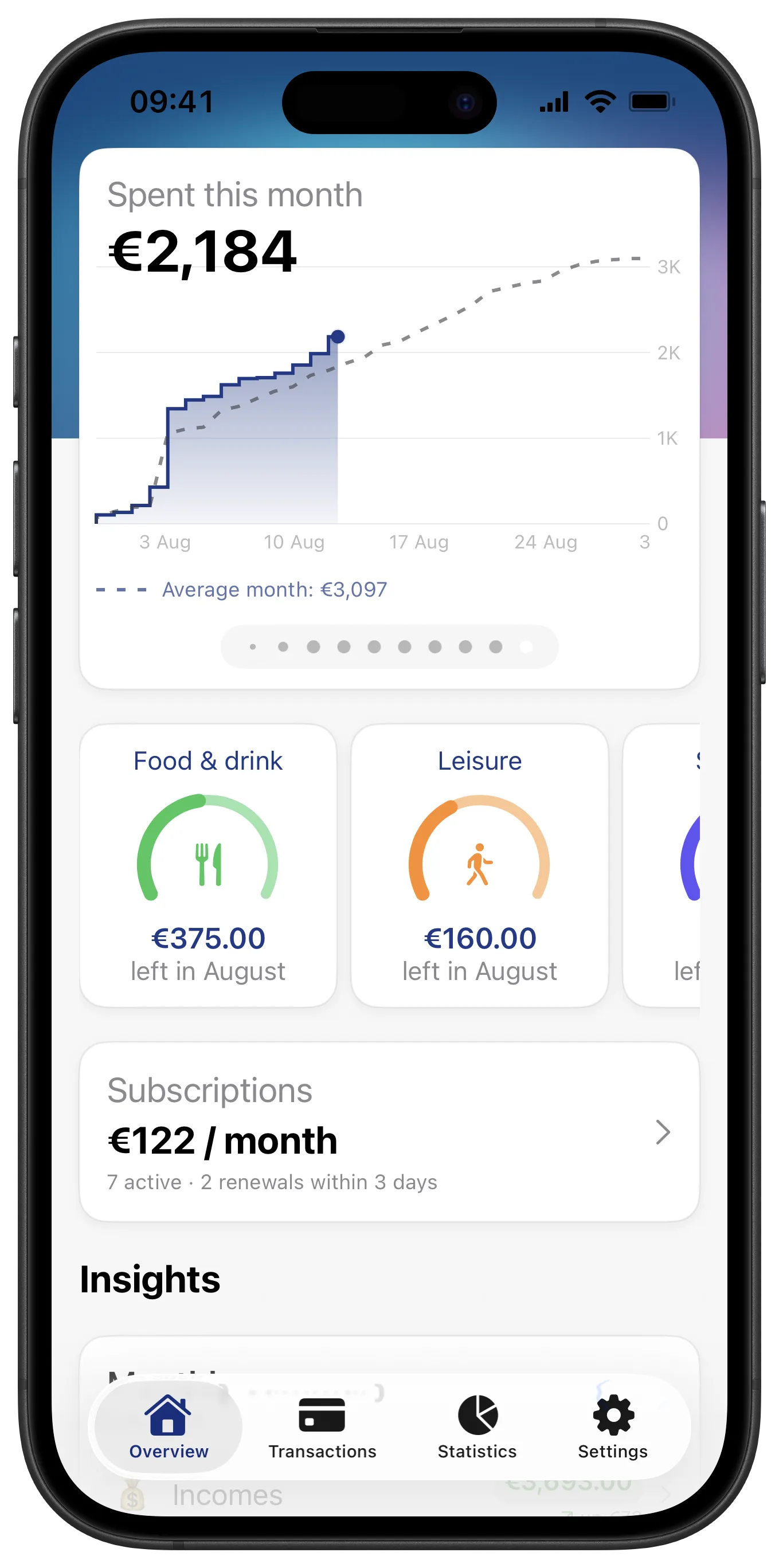 All your finances, in one place
